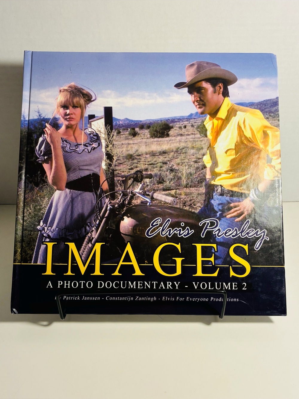 Rare Elvis Presley Images A Photo Documentary Volume 2 Hardcover Book